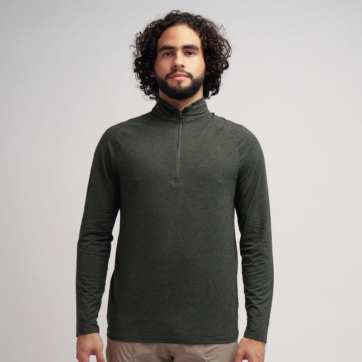 SUÉTER HALF ZIP ACTIVE RECOVERY